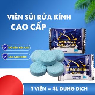 Viên Sủi Rửa Kính Ô Tô Xe Hơi Đậm Đặc Tiện Dụng (Hàng Loại 1, 1 viên = 4L)