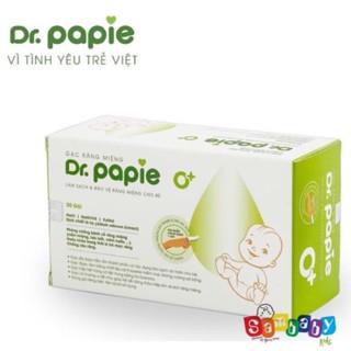 Rơ lưỡi Dr Papie về sinh răng miệng cho bé