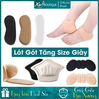 (Bộ 2) Miếng Dán Lót Gót Giày Nữ Chống Nhấc Gót, Tăng Size Giảm Đau Chân Cho Giày Cao Gót Nữ, Giầy Bệt, Giày Da Nam