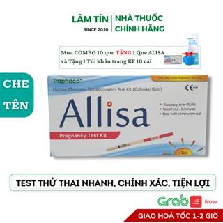 Que Thử thai phát hiện thai sớm ALLISA test Thử Thai Nhanh Hàng Chính Hãng Traphaco Giá Tốt Nhất