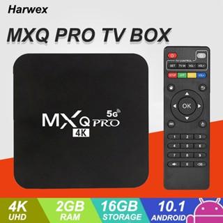 Android TV Box Mxq Pro Ram 16+256GB Smart Tivi Box 4K Wifi 5G Android 11 xem truyền hình 100 kênh miễn phí, xem Youtube