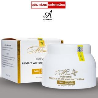 Kem body mềm dưỡng trắng da toàn thân A Cosmetics, hương nước hoa Pháp, dạng lotion 150g