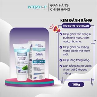 Kem Đánh Răng Henry Blooms Oral Health Probiotic Toothpaste Giúp Giảm Ê Buốt & Trắng Răng
