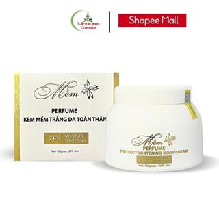 Kem body Mềm a cosmetics dưỡng trắng da toàn thân, hương nước hoa 150g