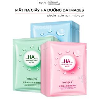 Mặt Nạ Giấy Dưỡng Da Cấp Ẩm l Trắng Da l Ngừa Mụn Thải Độc Mask Đắp Mặt HA IMAGES Nội Địa Trung MOCHI SHOP Trà Xanh