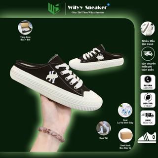 Giày sục thể thao nam nữ WILYY giày sneaker đế bằng chuẩn form đủ size 36 - 39 fullbox + bill