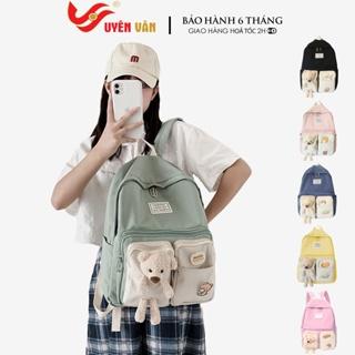 BALO ULZZANG ĐI HỌC UNISEX CÁ TÍNH, CẶP NỮ NAM THỜI TRANG TEEN DỄ THƯƠNG 5614