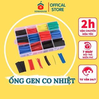 Ống Co Nhiệt, Ống Gen Co Nhiệt Cắt Sẵn Để Bọc Dây Điện, Mối Hàn 127pcs; 164pcs; 328pcs; 530pcs Nhiều Màu SONHOUSE