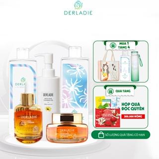 Bộ Sản Phẩm Dành Cho Da Mụn Derladie Witch Hazel 5 Items