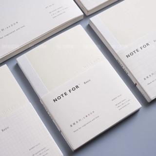 Sổ Tay Ghi Chép NOTE FOR Basic Khổ A5 A6 Màu Trắng