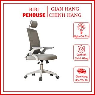 Ghế xoay văn phòng lưng lưới điều chỉnh độ cao Ghế văn phòng công thái học tựa lưng tựa đầu bibi shop