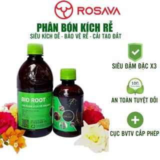 Phân bón siêu kích rễ cực mạnh Rosava hữu cơ vi sinh cho cây cảnh, hoa hồng, hoa lan, hoa giấy, sen đá