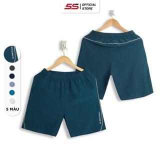 Quần Short Thể Thao Nam 5S, Chất Liệu Cao Cấp, Chống Nhăn, Co Giãn Tốt, Lưng Chun Thoải Mái (QSG22002)