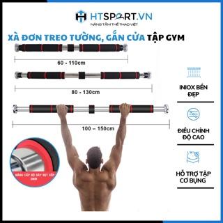 Xà Đơn, Thanh Xà Đơn Treo Tường Gắn Cửa Tập Gym Tập Tay Thể Dục Thể Thao Tại Nhà Tùy Chỉnh Độ Dài 60 - 150cm