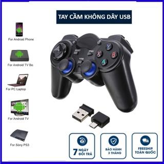 Tay cầm chơi game không dây TGZ-850M 2.4G -Tay cầm chơi game không dây dành cho PC, Laptop, TV Android - Hỗ trợ chơi F04