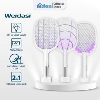 Vợt Muỗi kiêm Đèn Bắt Muỗi 2 trong 1 Weidasi WD955 - Pin sạc cao cấp 1200 mah  - Bảo hành 3th 1 đổi 1 - MIFAN