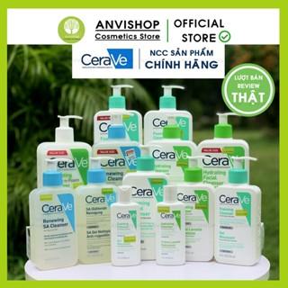 Sữa rửa mặt Cerave Foaming Facial Cleanser bản Mỹ (Pháp) ANVISHOP Cerave da dầu & Da Khô các size 236ml - 355ml - 473ml