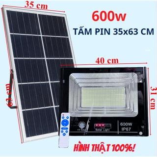 Đèn năng lượng mặt trời, Đèn led năng lượng mặt trời siêu sáng 700w, 600w, 500w 300w, 100w Chống nước Ip67, Bh 2 năm