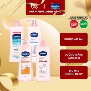 Sữa dưỡng thể body giúp trắng da, ẩm da toàn thân Vaseline Healthy White