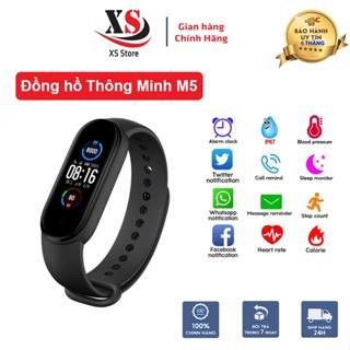 Đồng Hồ Thông Minh XS Store M5 Smart Band - Đo Nhịp Tim, Đổi Hình Nền, Chống Nước IP 67