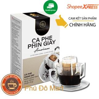 Cà Phê Phin Giấy Trung Nguyên Legend Americano Hộp 10 Túi Phin Lọc