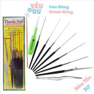 Bộ Dụng Cụ Lấy Ráy Tai 10 Món INOX 304 Cao Cấp