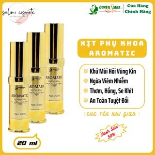 COMBO 3 Lọ Xịt Phụ Khoa AROMATIC - Khử Mùi Hôi Vùng Kín, Ngừa Viêm Nhiễm, Giúp Vùng Kín Thơm, Hồng, Se Khít | 20ml