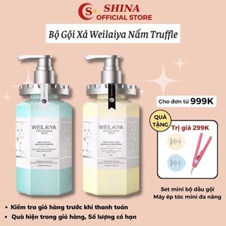 Dầu gội weilaiya phục hồi đa tầng nấm truffle,bộ dầu gội ngăn rụng tóc phục hồi tóc hư tổn,tóc tẩy, tóc dầu tóc khô gàu