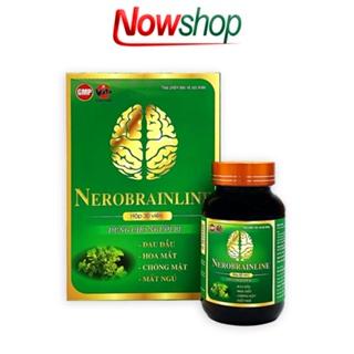 Viên Uống Bổ Não Nerobrainline Vạn Tam Giúp Hoạt Huyết Tăng Tuần Hoàn Máu Lên Não Giảm Đau Đầu Hoa Mắt Mất Ngủ Hiệu Quả