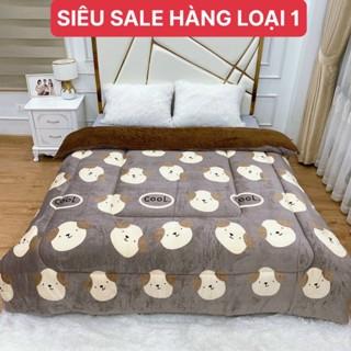 Chăn Nỉ Lông Cừu YUKI Siêu Ấm [Chính Hãng] Mền YUKI Dày Mịn, Kèm Túi Xách, Kích Thước 2mx2m3, Nặng 4kg - Hàng Xuất Nhật