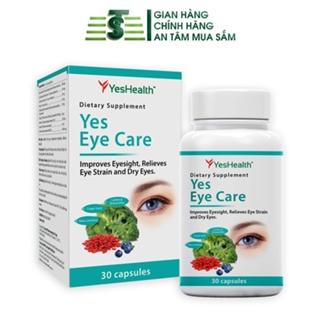 Viên uống bổ mắt Yeshealth Yes Eye giúp bổ sung vitamin A hỗ trợ sáng mắt cải thiện thị lực làm giảm mỏi và khô mắt