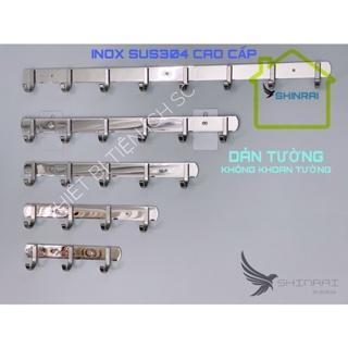 ( SHINRAI ) Phân Phối Sỉ  - Móc Treo Quần Áo Dẹt , Móc Treo Đồ Nhà Tắm SHINRAI INOX SUS304 Cao Cấp Dán Tường Không Khoan