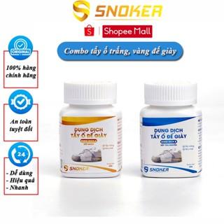 [Mã BMINC50 giảm 50K đơn 99K] Dung Dịch Tẩy Ố Đế Giày SNOKER, Loại Bỏ Vết Ố Vàng Và Các Vết Bẩn Cứng Đầu