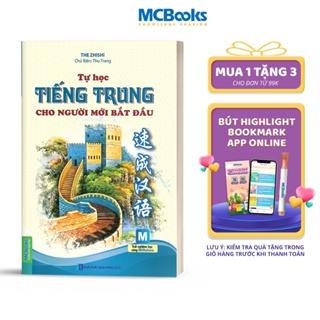 Sách - Tự học tiếng trung cho người mới bắt đầu ( 2 màu) - MCBooks