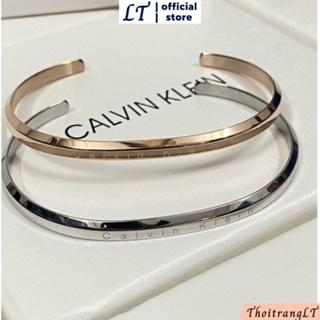 Vòng tay cuff cặp đôi nam nữ , Lắc tay kim loại bằng titan không gỉ