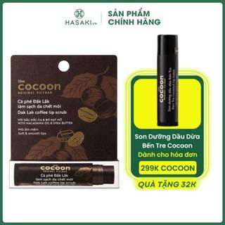 Tẩy Tế Bào Chết Môi Cocoon Từ Cà Phê Đắk-Lắk Dak Lak Coffee Lip Scrub 5g Hasaki Sản phẩm chính hãng