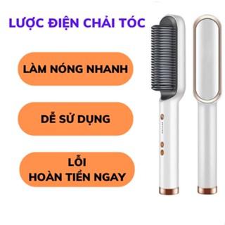 Lược điện chải tóc thẳng tạo kiểu tóc phù hợp