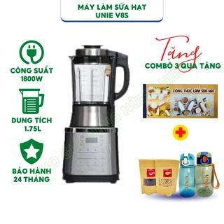 (Mã CHUT002 giảm 8%) Máy làm sữa hạt, xay nấu đa năng Unie V8S - Hàng Chính Hãng