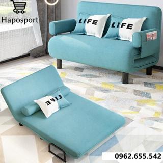 Ghế Sofa Giường Gấp Gọn Thông Minh Đa Năng Hiện Đại Cao Cấp Có Đệm Tay Êm Ái Dễ Di Chuyển Chính Hãng Hapo Loại 80cm Mới