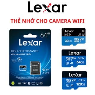 Thẻ nhớ chuyên dụng cho CAMERA EZVIZ IMOU... MicroSD Lexar 32G/64G/128G, hàng chính hãng, bảo hành 36 tháng