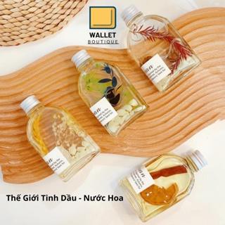 Tinh Dầu Thơm Phòng wallet.official Lọ Khuếch Tán Nước Hoa WIACHNN 100ML Thơm Để Phòng Ngủ Phát Sáng Ban Đêm KT09