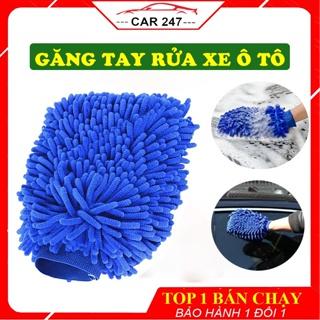 Bao tay lau rửa xe cho ô tô - Găng tay rửa xe máy, ô tô, lau dọn nội thất, mềm mịn, lau cực sạch