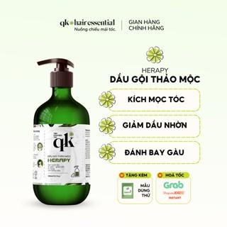 DẦU GỘI THẢO MỘC HANDMADE QK | Giảm gàu ngứa kích mọc tóc làm sạch dịu nhẹ cho da đầu bồ kết thảo mộ