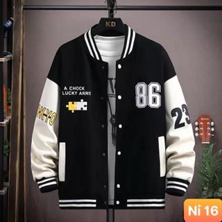 Áo khoác nỉ hoodie nam nữ form bomber rộng kiểu dáng bóng chày màu trắng đen LAVADO6 nhiều mẫu mới đẹp