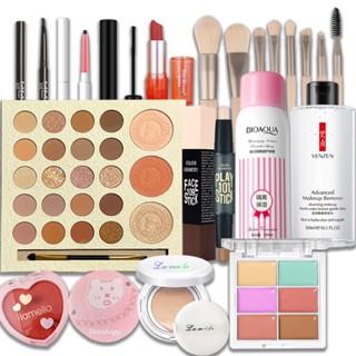 Bộ trang điểm 13 món，Bộ hoàn chỉnh Bộ mỹ phẩm dành cho người mới bắt đầuHC1301
