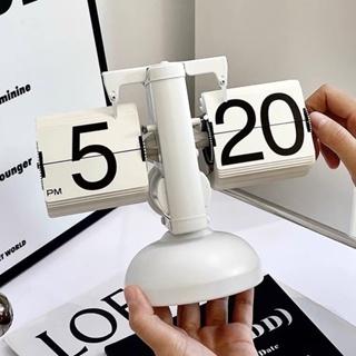 Đồng hồ sáng tạo tự động lật trang Auto Flip Retro Clock phong cách cổ điển Một chút xinh