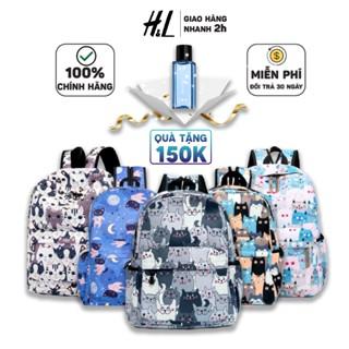 [MUA 1 TẶNG 1] Balo Thời Trang Nam Nữ Chính Hãng Phong Cách Vintage, Đựng Laptop Chống Thấm Nước, Dùng Đi Chơi & Đi Học