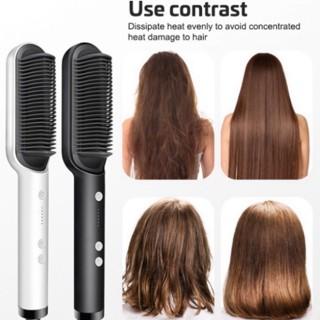 Siêu Sale Lược điện chải tóc tạo kiểu 3in1 đa năng, Lượt điện kiêm máy uốn duỗi, ép tóc tạo kiểu rất tiền lợi và dễ sử d