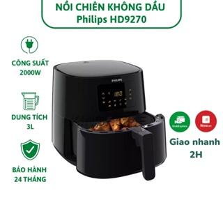 Nồi chiên không dầu 6.2 lít Philips HD9270 ( giỏ chiên 3.0 Lít) - Hàng chính hãng