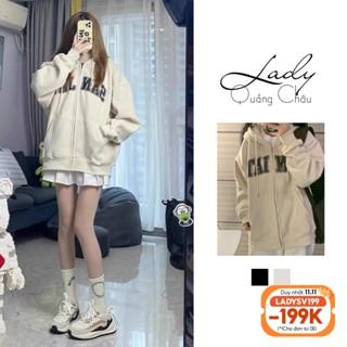 Áo khoác hoodie nam nữ có mũ, Áo nỉ bông unisex mặc cặp đôi dáng rộng nhiều màu chất dày dặn HD51